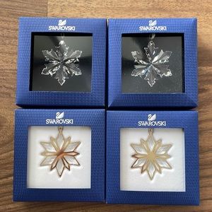 Swarovski Christmas ornaments
